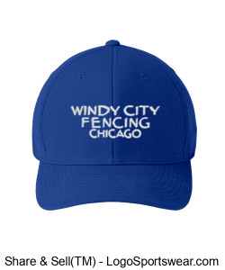 Port Authority Flexfit 110 Cool & Dry Cap Design Zoom